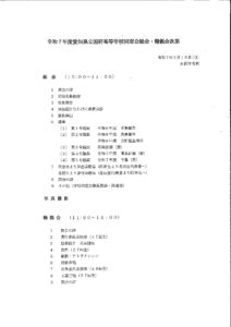 同窓会総会・懇親会資料R7.5.18のサムネイル