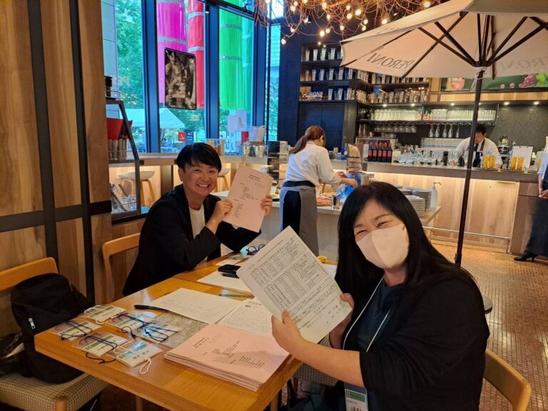 受付の様子