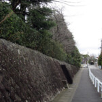 学校北側石垣
