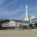 運動場から