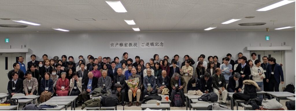 宍戸先生ご退職記念ルーぺ会　集合写真